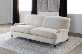 George Smith Style Tightback Sofa In Linato Cream Sofa Furniture Love Seat