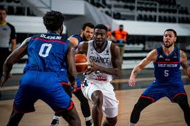 Natural moroccan xl straw bag with double natural leather handle. France Fiba Eurobasket 2022 Qualifiers Fiba Basketball