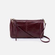 Topaz/Deep Plum Slick Genuine Leather ...