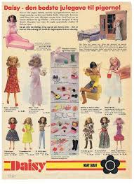 Year Flair Catalog Page Danish Version Showing Daisy Furniture And Accessories Pack S Including Chaise Longue 65508 Blue Mary Quant Daisy Fashion Dolls