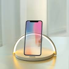 Smart Table Desk Led Lamp Light Qi Wireless Cell Phone Charger For Iphone 8 X Xs Max Xr 10w Fast Ch In 2020 Cell Phone Charger Wireless Charger Phone Charger