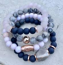 Bohemian Beadwork Stacking Bracelet Gemstone Jewelry Gifts For Her Gemstone Jewelry Inexpensive Gif In 2020 Gemstone Beaded Necklace Beaded Bracelets Jewelry Gifts