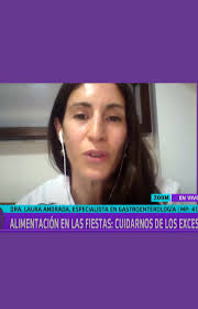 Dra. Laura Andrada: Alimentación en las fiestas