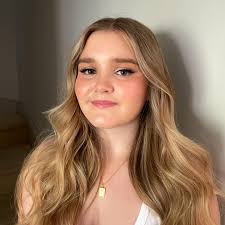 My gorgeous niece in the hot seat today 🤍✨ Hair and makeup by me Inner  glow by @_just_mads