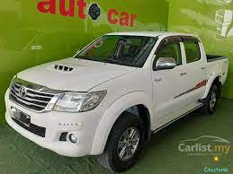 Penjamin kereta mestilah dari kalangan ibu atau bapa atau pasangan (suami/isteri) yang bekerja dan gaji penjamin hendaklah. Jual Kereta Toyota Hilux 2015 G Vnt 2 5 Di Sabah Automatik Pickup Truck White Untuk Rm 78 000 7306145 Carlist My