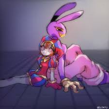 Pomni X Jax scarfy - Illustrations ART street