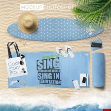 Beach Towel Mockup Free Logo Mockup Mockup Mockup Free Psd