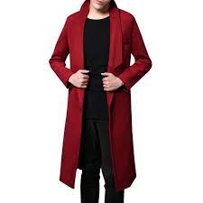 Culture « l'homme au manteau rouge » : Rouge Manteau Homme D Hiver Casual En Coton Chaud Col Revers Vetement Classique Amincissant Automne Minceur 46 50 Rouge Cdiscount Pret A Porter