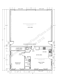 This barndominium has a simple l floor plan. Open Concept House Shop Combo Floor Plans Novocom Top