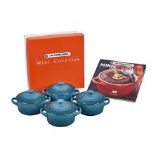 Le Creuset Stoneware Mini Cocottes With Cookbook, Set Of 5 | Williams Sonoma