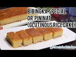 Glutinous Rice Cake Bibingkang Malagkit English Subtitle Youtube Rice Cake Recipes Rice Cakes Bibingka Recipe