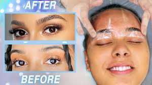 For eyebrow lamination, perfect eyebrows, laminated eyebrows, eyebrows on fleek and brow lamination works like a lash lift but for your brows. I Tried Eyebrow Lamination Process Price Results Youtube