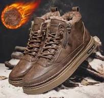 Men's Winter Cotton Shoes High-Top Fashion Casual Trend ...