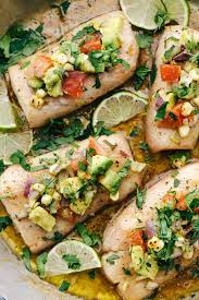 Brown Butter Lime Mahi Mahi With Avocado Salsa | The Recipe Critic