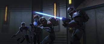 The Bad Batch In Action A Distant Echo Star Wars The Clone Wars Final Season Clone Wars Star Wars Clone Wars Star Wars
