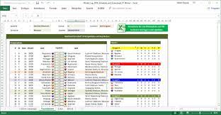 Neue und aktualisierte version von excel. Spielplan Der Fussball Wm 2018 In Russland Als Excel Tabelle It Blogger Net