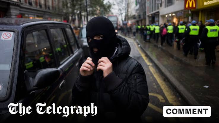 Face coverings are not the British way. They must be banned in public