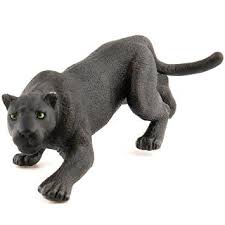 Amazon De Papo 50026 Schwarzer Panther Spielfigur Wilde Tiere Schwarzer Panther Katzenspielzeug