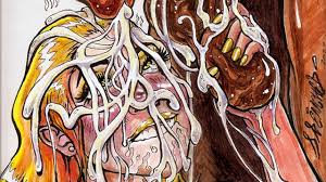 When Life Gives You Lemon Balls Erotic Cumshot Art Drawing BBC Blonde  Teen Interracial Cum