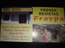 PRENSA Y REVISTAS Fraypa
