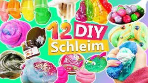 12 Schleim DIYs | Schleim Videos für Kinder | Slime selber machen | Einhorn  Kacke | Orbeez Schleim - YouTube
