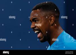 Malcom of Zenit St. Petersburg celebrates his goal during the Russian  Premier League match between FC Zenit Saint Petersburg and FC Lokomotiv  Moscow
