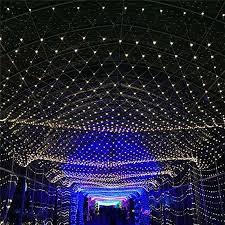 Ceiling lights help you establish this idea. 96 Led Net Grid String Light Decorate Garden Fairy Light Christmas Wedding Party Holiday Light Us Plug Overstock 28280292