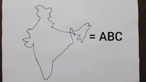 Easy Trick To Draw The Map Of India