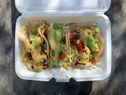 Taco tuesday specials • purchase a beer for $5 and get two tacos, rice, and beans for $5 • purchase a bottle of wine and get 5 tacos fo Taco Monster