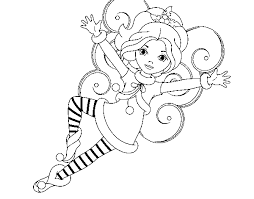 In anticipation of the christmas holidays, it's so nice to make hot tea, climb into a cozy armchair, pull a plate of tangerines closer to you and start painting awesome images. Christmas Fairy Leprechaun Coloring Page Coloringcrew Com