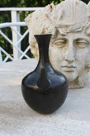 Vintage Black Oaxaca Barro Negro Ewer