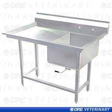Texture replacer for the utility sink. Stainless Steel Utility Sink With Drainboard
