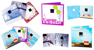 Personalize your ecard with special accents like envelope liners, custom postage, and rubber stamps. Digital Photo Frame Greeting Card