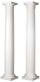 Check spelling or type a new query. 20 Round Tapered Architectural Colonial Columns For Porches Porticos