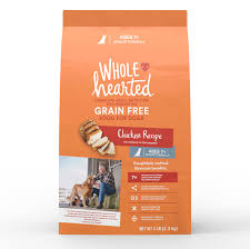 Guaranteed levels of glucosamine and chondroitin support bone and joint health. Wholehearted Grain Free Senior Chicken Recipe Dry Dog Food 25 Lbs Petco