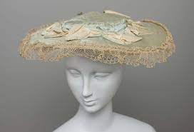 Woman S Hat Museum Of Fine Arts Boston Hats For Women Blue Silk Fabric 18th Century Hats