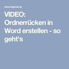 Falls du kein word hast, kannst du dir die vorlage im pdf herunterladen & gestalten. Soennecken Ordnerrucken Etiketten Word Kebut