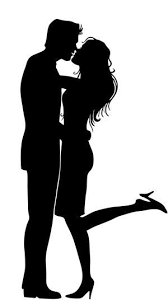 Black And White Kiss Silhouette Black And White Kiss Silhouette Google Search Siluetas De Personas Silueta Negra Dibujos Siluetas