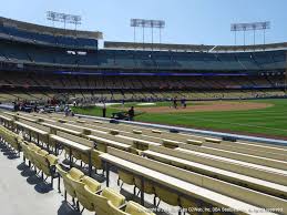 dodger stadium view from baseline club 34 vivid seats