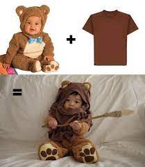 How To Make Your Baby An Ewok Baby Ewok Costume Cute Baby Costumes Ewok Baby