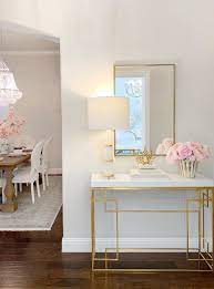 A console table should keep the décor and style of your entryway and make it even better, so choose it carefully. 19 Very Glam Console Tables You Ll Love