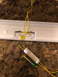 No More Aa Batteries My Ikea Led Cabinet Light Was Draining My Aas So I Printed Some Aa Look Alike Spacers To Connect Their Terminals To A 5v Usb Plug Works Like