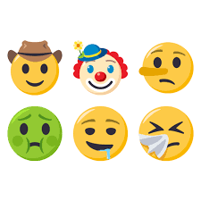 I Ws Emoji Domain Is Available Clown Face Lying Face Cowboy Hat Face Sneezing Face Nauseated Face Drooling Face Clown Face Emoji New Emoji