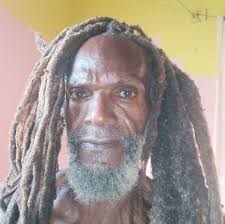 Big Youth being inteviewed by Catty Klienhans in 1995 (Nedrick Dockery)