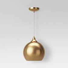 Pierced Metal Plumosa Globe Pendant Lamp Includes Energy Efficient Light Bulb Opalhouse Target