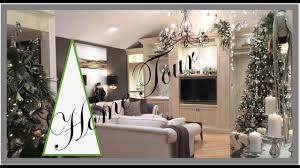 Christmas Decorating Home Tour 2016 Christmas At The Robeson S She Is Absolu Holiday Decor Christmas Christmas Decorations For The Home Christmas House Tour