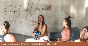 Find out how you can unlock your voice with . Embodied Voice An 8 Wk Somatic Journey Of Sound Song To Unlock Your Brave Voice October 18 2021 Online Event Allevents In