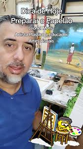 Dica do Dia: Pintando no Papelão com Leonel Muniz