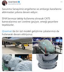We did not find results for: Kanada Ya Cevap Prof Dr Ismail Demir Ve Aselsan Dan Cats Kameralari Seri Uretime Geciyor Savunma Sanayi