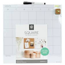 U Brands 14 Square Dry Erase Calendar Board Dry Erase Calendar Dry Erase Board Calendar Whiteboard Calendar